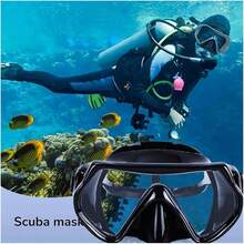 2025 Hottt New Arrivals:Mask Snorkeling Accri Swimming Goggl Tempered Glass Lens Swimming Goggl Ergonomic Dign Swim Glass Snorkel Dive Mask(QF-HEZI)Qfl-He-HxgQfl-He-Hxg - Bildfarbe - View 5
