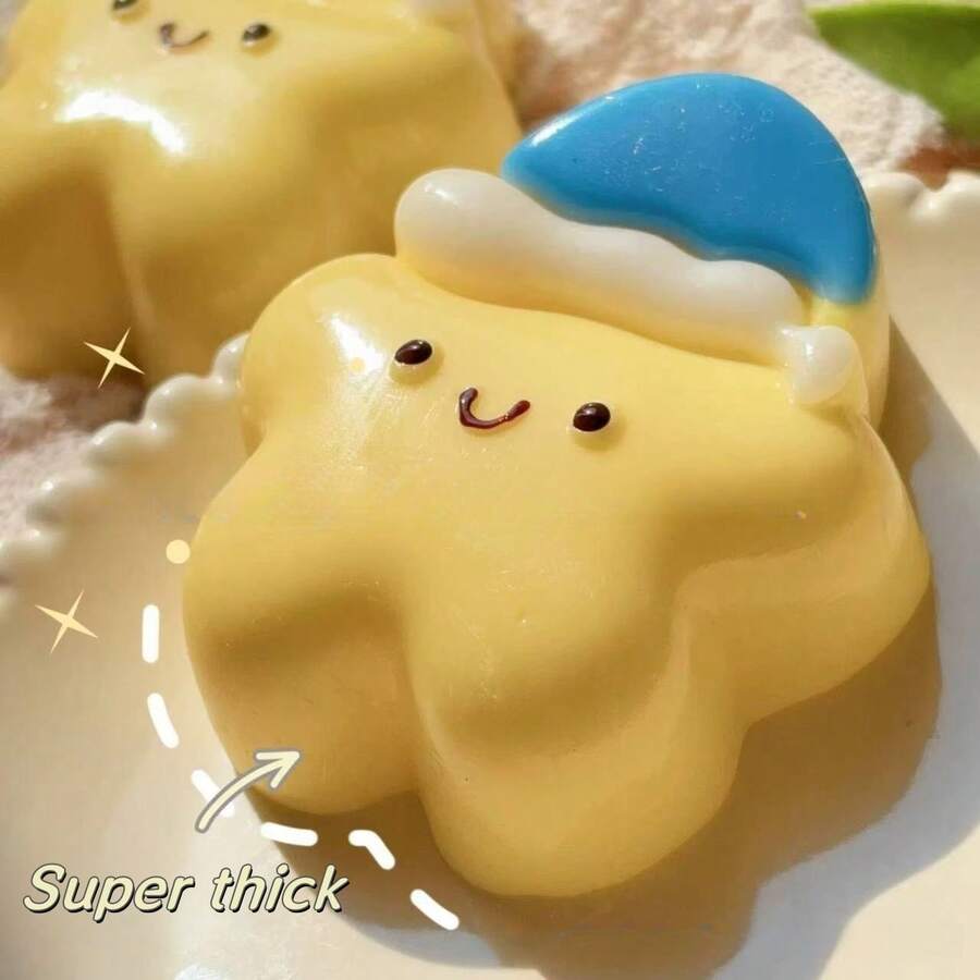 1/2/3/6个装 Taba 挤压玩具，可爱柔软的感官玩具，适合缓解压力、放松身心，是一款感官解压玩具。