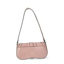 QWQ Simpson Women's Courtney Faux Leather Flap Shoulder Handbag, Thistle - thistle - View 2