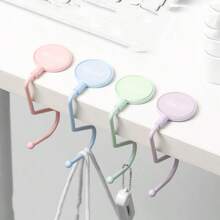 1 个莫兰迪色可旋转桌面挂钩，背包挂钩，不粘，优雅挂钩，时尚桌面挂钩，无需钻孔，精美礼物，携带方便，简易挂钩，办公用品