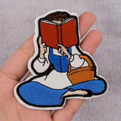 Aplique bordado de desenho animado, adesivo, aplique para costura em roupas, chapéus, jeans, camisetas, malas, anime, vinil de transferência térmica