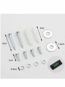 1 件通用可调节旋转电视壁挂支架，适用于 14-27 英寸液晶显示器，加厚液晶电视支架可旋转支架