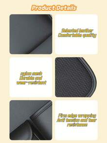 1pc Car Seat Back Storage Organizer Rack, Foldable Tray - Multifunctional Car Storage Box, Large Capacity Organizer Bag, Adjustable Straps, Easy Installation, Extendable Bottom, Various Storage Options, Keeps Car Interior Tidy And Durable, Easy To Clean