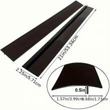 Low-Cost Variety Box Kitchen Accessories Kitchen DIY Stove Countertop Gap Filler Gap Cover Smooth Non-Stick, Fills And Seals Countertops Flexibly, Easy To Clean, Comes With Heat-Resistant Stripbathroom Decor Summer Back To School - Black - View 4