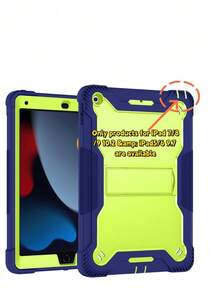 Shockproof Military Grade Anti-Fall 1pc Champagne Gold Transformer Robot Armor Tablet Case Compatible With IPad With Pencil Slot (Some Models) Spring Gift - Yellow - View 12