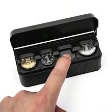 1 Hộp đựng tiền xu di động trên ô tô - Hộp đựng đồ có thể gấp gọn, Hộp đựng tiền xu nhỏ gọn sáng tạo, Phụ kiện nội thất ô tô hấp dẫn, Hộp đựng tiền xu trên ô tô, Hộp đựng đồ mini di động, Hộp đựng tiền xu trên ô tô, Hộp đựng tiền xu trên ô tô, Trang trí nội thất, Hộp đựng đồ nhỏ làm quà tặng ô tô, Hộp đựng tiền xu trên ô tô, Hộp đựng tiền xu kép dùng cho cả nhà và ô tô, Hộp đựng đồ - màu đen - Xem 10