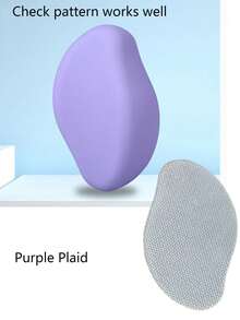 1个水晶脱毛器，男女通用，四季皆宜，无痛脱毛，便携温和，轻柔去角质，神奇脱毛工具，可重复使用，适用于腿部、手臂、背部、身体及其他部位。