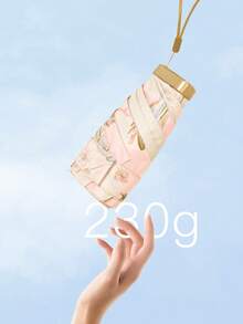 迷你折叠伞，防水便携旅行伞，女士防晒防紫外线遮阳伞，二合一五折超轻便携伞，迷你旅行伞，两用便携伞，防风防晒，99%紫外线防护，男女通用，女士防雨防风伞 - 彩色 - 查看 5