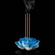 1pc Ceramic Lotus Flower Incense Burner, Incense Holder, Floral Aroma Diffuser, Spiritual Relaxation Home Decor, Suitable For Home, Office, Bedroom, Living Room, Multiple Colors Available - Lotus Incense Holder - View 10