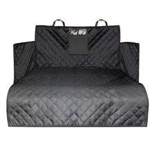 Funda impermeable y resistente a los arañazos para maletero de coche, cubierta para asiento trasero de perro, cama para mascotas, forro para portaequipajes de SUV, hecho de tela Oxford - Negro - Ver 14