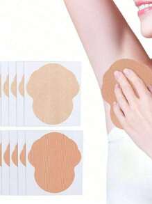 10/30pcs Disposable Underarm Sweat Pads, Unisex Lightweight Invisible Absorbent Odor Proof Elastic Sticke, Underarm Sweat Pads With Gourd Shape, Dress Sweatproof Pads, Antiperspirant & Deodorizing Patches Body Care For Travel,Sport,Outdoor,Summer,Stickers, Back To School SuppliesBack To School Summer Cooling,Beach,Travel