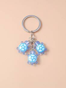 1pc Cute Turtle Shaped Keychain For Women, Everyday Accessory School Cartoon Car Accessories Goth Y2k Halloween Accessories Teachers Day Christmas Gift Ideas Bag Lanyards With Id Holder Car Accessories Bag Charms