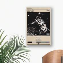 Framed Xavier Wulf Rare Wul 2 Canvas Poster Wall Decorative Art Painting Living Room Bedroom Decoration Gift Home Decor,Room Decor - Framed - View 2