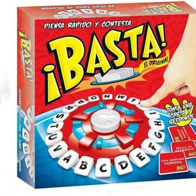 (1-Piece Set)  Spanish Edition Board Game -Word Games - Fast Paced Family Board Games - Fast-Paced Word Matching Party Game, Plastic Material With Timers To Become The Last Player