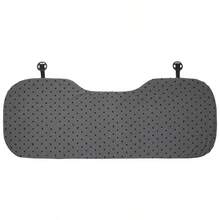 Easypie Selection 四季通用汽车座椅垫，波点蝴蝶结设计，透气舒适，时尚奢华，驾驶座垫，优雅精致的风格，展现独特的女性魅力 - 灰色 - 查看 12