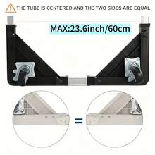 4-Wheeled Stainless Steel Appliance Cart - Adjustable Movable Caster Base, Suitable For Refrigerator, Washing Machine And Dryer - Space-Saving Kitchen Storage Rack, Refrigerator, Movable Stand - Multicolor - View 7