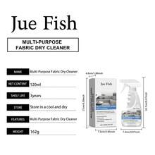 Limpiador de tela para sofá, detergente de limpieza multiusos para el hogar, sala de estar y textiles de sofá, limpiador de sofá efectivo con fragancia suave - Multicolor - Ver 4