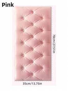 10 件防撞床头板软垫 3D 墙贴自粘泡沫墙贴儿童房榻榻米垫墙面装饰房间装饰墙纸个性贴纸