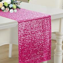 Square Sequin Table Runner, Suitable For All Kinds Of Party Decorations