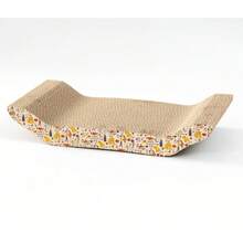 Toys Pet Scratching Board Corrugated Cardboard Pad Grinding Nails Interactive Protecting Furniture Cats Scratcher Toy