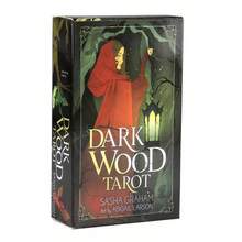 Dark Wood Tarot Cards, English Version - Grey - View 1