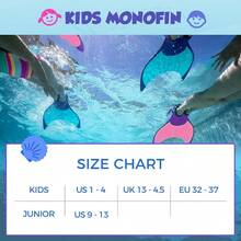 Body Glove Mermaid Linden Monofin - Blue - View 6