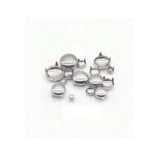 50/100pcs/Pack Metal Studs Round Four Claw Rivets For Leather Sliver Studs Rivets For Clothes Accessories For Bags DIY