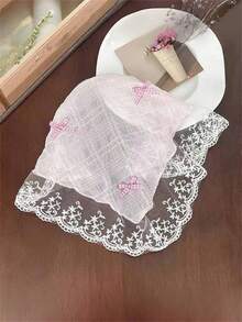 1件/2件装 女士甜美优雅蕾丝边饰布艺发箍，乡村风发饰，发带，发箍头饰 发饰 头饰