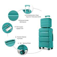 Suitcases - สีเขียวมิ้นท์ - ดู 3