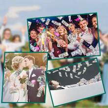 210pcs Dollars MovieProps, Video, Magician, Prank Teaching, Parties - Perfect Party Favors, Halloween/Christmas Gifts - 210pcs - 查看 9