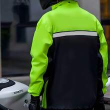 Impermeable para hombres, impermeable de motocicleta para exteriores, impermeable de motocicleta resistente al viento y la lluvia, conjunto de pantalones de lluvia, conjunto impermeable, conjunto con abertura para hombres, traje de motocicleta impermeable y a prueba de viento de Body completo, selecciones de primavera y verano, regalos para damas de honor, habitación, decoración de dormitorio, decoración de dormitorio, playa, viaje, para hombres, para mujeres, vacaciones - Multicolor - Ver 8