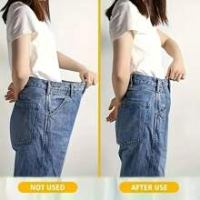 1 Sets Of Waist Collection Artifact Jeans Waistband Adjustment Small Fixed Button Pants Waistband Tightening Button Size Adjustment Button Waist Buckle