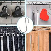 4 piezas Ganchos resistentes para colgar vallas, ganchos para plantas de interior y exterior, para colgar en la cocina, comederos de pájaros, faroles, vallas