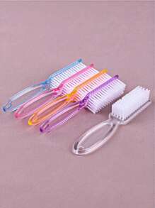 1pc Nail Art Cleaning Brushes, Long Handle & Multi-Functional Brush
