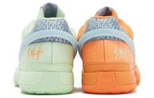 Ja 1 EP 'Mismatched' Multi-Color Bright-Mandarin Vapor-Green Light-Armory-Blue Ashen-Slate Sneakers Men FV1288-800 - Multicolor - View 4