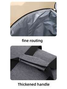 1 pièce Grand sac isotherme, sac glacière, pack de glace épais, sac boîte à lunch pratique, sac de pique-nique de camping en plein air, indispensable pour la rentrée scolaire! - Multicolore - Voir 4