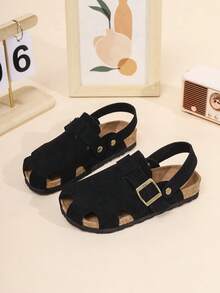 儿童透气露趾凉鞋，轻便舒适防滑凉鞋，适合室内/室外、海滩、春夏季