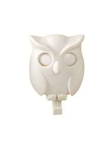 1pc Cartoon Owl Key Holder Hook, Magnetic Fridge Organizer, Wall-Mounted Entryway Decor, Auto Blinking Door Hanger For Keys, Home Storage Solution, Cute Animal Shaped Adhesive Hooks - Multicolor - View 16