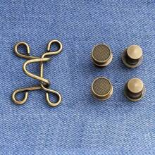 1 Sets Of Waist Collection Artifact Jeans Waistband Adjustment Small Fixed Button Pants Waistband Tightening Button Size Adjustment Button Waist Buckle
