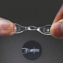 5 件/10 件/20 件 U 型硅胶眼镜鼻托，新月形硅胶眼镜鼻托 - 舒适，减少压痕，适合大多数眼镜、皮带、眼镜 - 彩色 - 查看 7