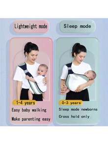 This Is A Simple, Dual-Purpose, Breathable And Multi-Functional Magic Tool For Carrying Babies Out. It Is A Horizontal Front-Holding Device For Newborns