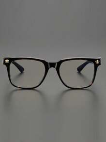 CHARMLIBRARY 2025 New Arrival Fashion Acetate Optical Glasses Frame, Luxury Black Eyeglasses For Men & Women Prescription, Stylish Business Eyewear, Wear-With-Anything Glasses Frame