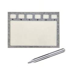 Plateau de perles pour la conception de bracelets et colliers DIY, avec une longue cuillère à manche pour les bijoux, plateau pratique avec grille, outil pratique pour la fabrication de bijoux