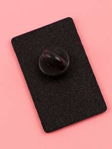 1 件提醒塔罗牌珐琅别针插图胸针松针翻领别针徽章背包衣服配饰时尚珠宝礼物 - 彩色 - 查看 9