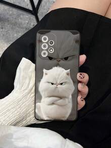 精准孔白色愤怒猫彩绘防摔手机壳适用于 14、 14 Pro、 14 Pro Max、3D 卡通手机壳适用于 13、 13 Pro、 13 Pro Max、 11、 11 Pro Max、 12、 12 Pro、 12 Pro Max、防摔手机壳适用于 XR、卡通手机壳适用于 7/8/SE2、兼容 15、 15 Pro、 15 Pro Max、 16、 16 Pro、 16 Pro Max / 适用于 S21、S22、S23、S24、S25 系列的手机壳防水防震防刮 - 彩色 - 查看 4