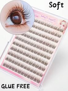 120 CHIẾC Lông mi giả kiểu đuôi cá cong tự nhiên C – Không cần keo dán, Nhẹ nhàng khi đeo hàng ngày, Có thể tái sử dụng, Dễ dàng dán trong 3 giây, Lông mi giả tự dính không cần keo dán – Lông mi dán tức thì trong 3 giây, Có thể tái sử dụng với độ giữ nếp chắc chắn, Không cần keo dán lộn xộn Cụm lông mi, Cụm lông mi, Lông mi riêng lẻ, Lông mi, Lông mi giả - C - Xem 5