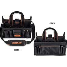 WELKINLAND 19Compartment Tool Organizer With Socket Holder For Electricians HVAC Technicians - Orange - View 6