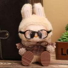 17cm Labubu Plush Doll Clothes, Vinyl Accessories For Party, Decorative Figurine Outfit - Multicolor - View 8