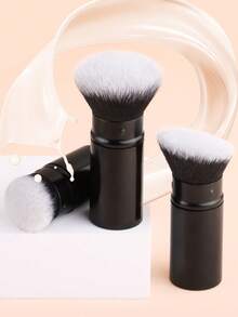 3支/套可伸缩铝制专业化妆刷 - 散粉刷、腮红刷、修容刷，蓬松大刷毛，便携式美妆工具，热销产品，粉底刷、遮瑕刷、腮红刷、修容刷、腮红刷、古铜粉刷、散粉刷、粉底刷、腮红刷 - 彩色 - 查看 3