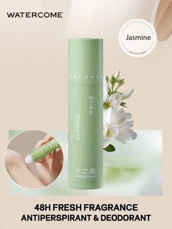 WATERCOME 20ml 香氛止汗除臭滚珠，控汗棒，48 小时除臭棒，水润质地，速干不粘腻，减少腋下汗液，防止过度出汗和异味，适用于男性和女性